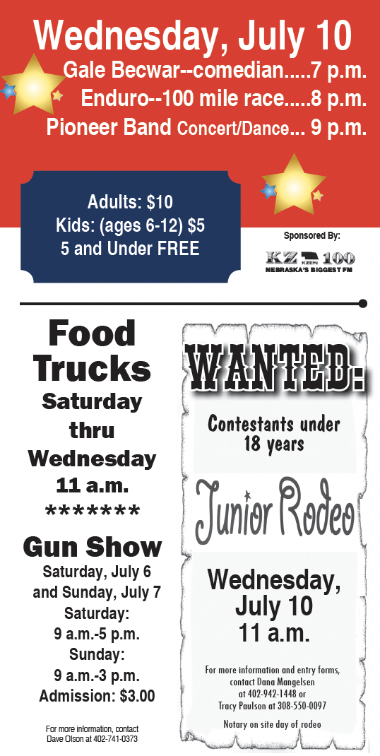 Fair Schedule — Boone County Fair
